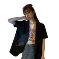 Women's Summer Fashion Elegant Short Sleeve Lightweight Loose Blazer + Top 2026 - As Pictured