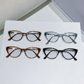 Cat-Eye Prescription Photochromic Glasses Retro Overseas Trendy Bare Face Slender Plano Premium With Rx Prescription Sunglasses