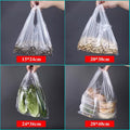 白色食品级塑料袋衣服批发一次性透明手提背心包装袋子方便袋