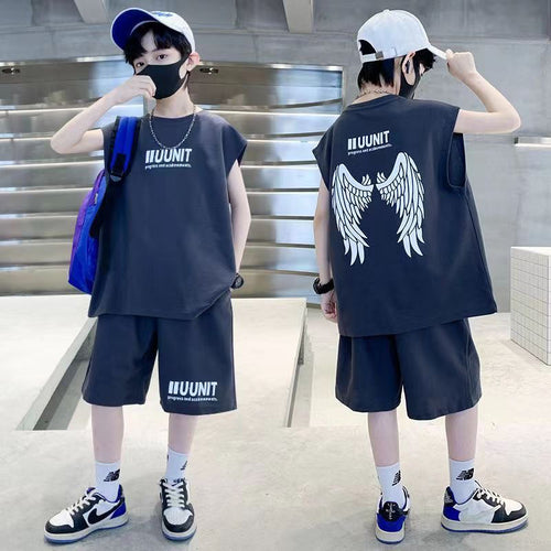 Boys' Tank Top & Shorts Sports Set