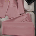 Women's Fall Korean Retro Fitted Jacket + Pants + Top Set 2026 - Emerald