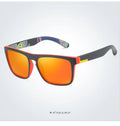 New Men Polarized Sunglasses Iridescent Lens Sports Style Sunglasses Elastic Paint PC Frame Glasses D731