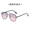 2022 New Sunglasses Export Influencer Style Personality Fashionable Glasses Men Metal Overseas Sunglasses Factory Wholesale