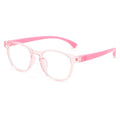 2024 New Fashionable Kids Anti-Blue Coated Computer Goggles Glasses Cartoon Kids Silicone Glasses Bulk Discount