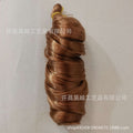 wig french long curly hair loose wave crochet hair single tube large curl spiral curl 24inch