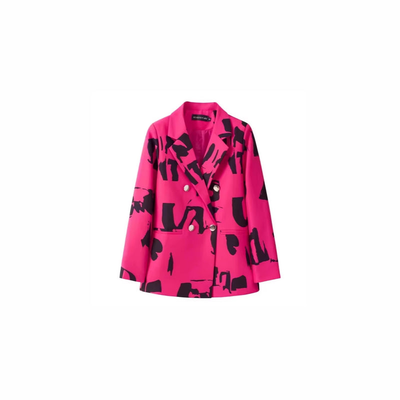 Women's Fall Casual Fashion Printed Jacket + Top 2026 | Trendy Jacket - Plaid