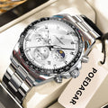 Swiss Brand Glow Multifunction Sports Quartz Watch Waterproof Mens Watch Live Export Bestseller Drop Ship