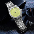 PINTIME / Item Time TikTok Watch Live Bestseller Eight Edge Shape With Screw Silk Wear Jewelry Ring Waterproof Quartz Watch Men