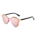 Premium Cat-Eye Sunglasses Polarized Sunglasses Western Fashionable Overseas Women Retro UV-Proof Iridescent Sunglasses