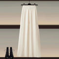 Fall-Winter Fashion Slimming Plus Size Knit Wool Wide Leg Pants + Sweater + Shirt 3-Piece Set