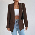 Women's Fall Office Fashion Jacket + Top 2026 | Trendy Jacket - Red