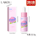跨境新品LAIKOU水蜜桃烟酰胺精华液17ml保湿液态补水滋润全英文