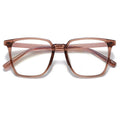 Prescription Finish Item Glasses Unisex Artsy Retro Square Trendy Student Bare Face Anti-Blue Plano Fashionable Prescription Sunglasses
