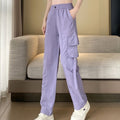 Summer Workwear Sporty High Waist Sun-Protection Lightweight Pants