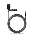 Lavalier microphone eating and broadcasting sound card mini microphone mobile phone live broadcast karaoke interview recording noise reduction lavalier microphone