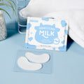 亚马逊跨境LAIKOU牛奶保湿单片眼膜贴6g滋润补水厂家现货eye mask