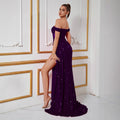 Women's Sequin Sexy Classic Evening Gown Banquet