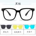 Custom New Import Glasses 3 Combo One Polarized Sunglasses Driving One Glasses Multi-Use Sunglasses Clip-On Magnetic Fit-Over