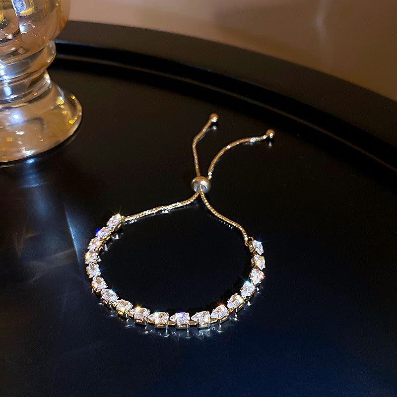 Handmade Strawberry Quartz Beaded Bracelet - view 9