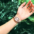 Swiss Brand Waterproof Ladies Watch Ultra Thin Fashionable Small Square Watch TikTok Kuaishou Live AliExpress Bestseller Custom