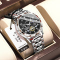 Swiss Brand Multifunction New Mens Watch Waterproof Glow Fashionable Quartz Watch Live Export Drop Ship