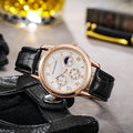 Export Fashionable Mens Watch Wholesale Factory Overseas Export Quartz Watch 3 Eye Men Formal Watch Mens Watch