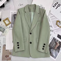 Women's Fall Casual Elegant Blazer + Top 2026 | Casual Blouse - Ginger Yellow