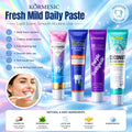 跨境KORMESIC全英文牙膏toothpaste清新口气呵护口腔外贸厂家批发