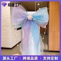 Gem Li Custom Kids Bow Lapel Hair Clip Super Fairy Girls Dispatch Card Small Girl Hair Accessory