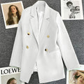 Women's Fall Korean Casual Petite Blazer 2026 - Red