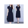 Plus Size Mom Dress, Fitted Tummy-Control 2025